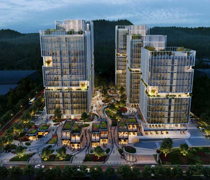 Sunrise Corporate Park - Office Spaces & Retail Shops