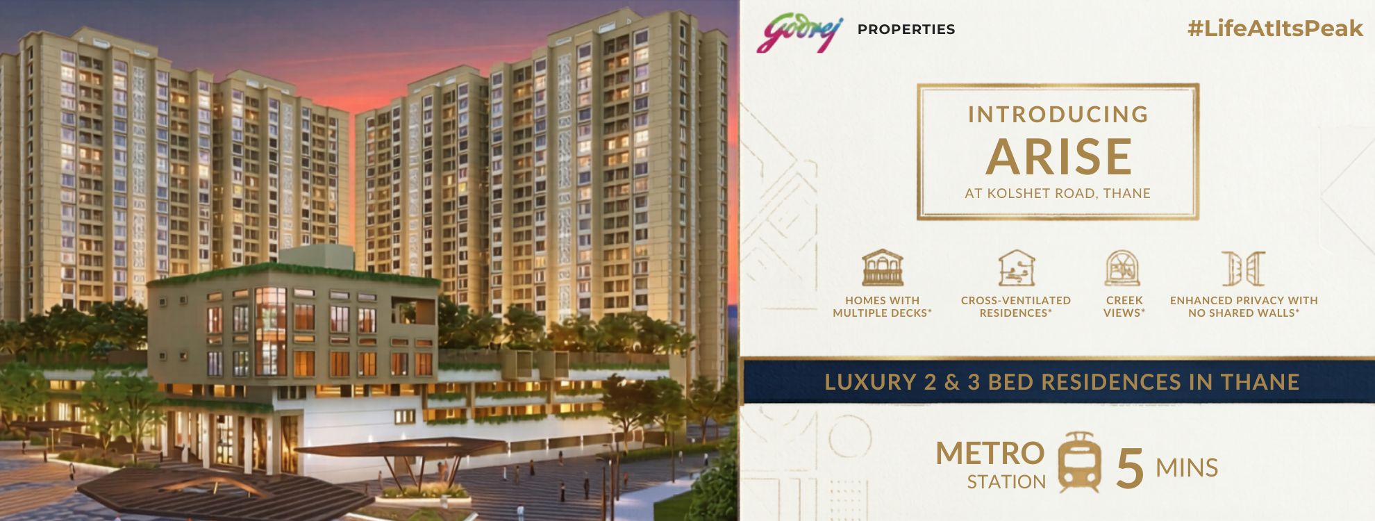Godrej Ascend ARISE – Premium Fllats In Thane