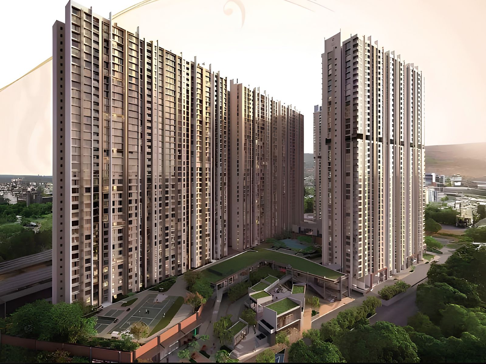 Birla Taranya Thane Belapur Rd | 1, 2 & 3 BHK Flat — photo 1