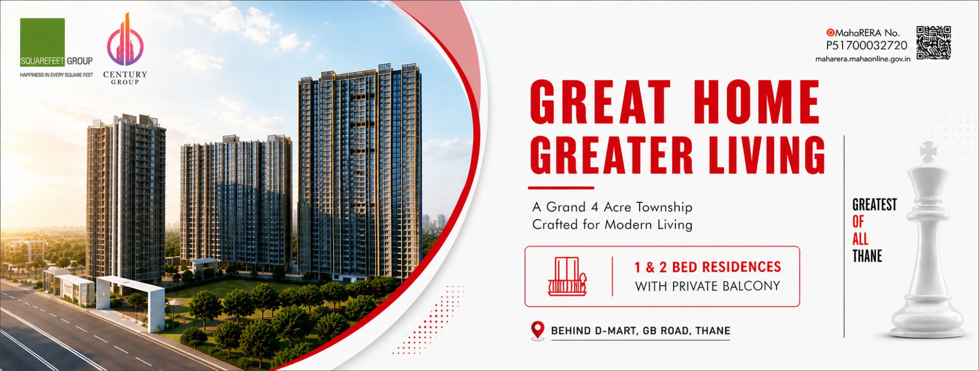 SquareFeet Group By Green Square Thane West