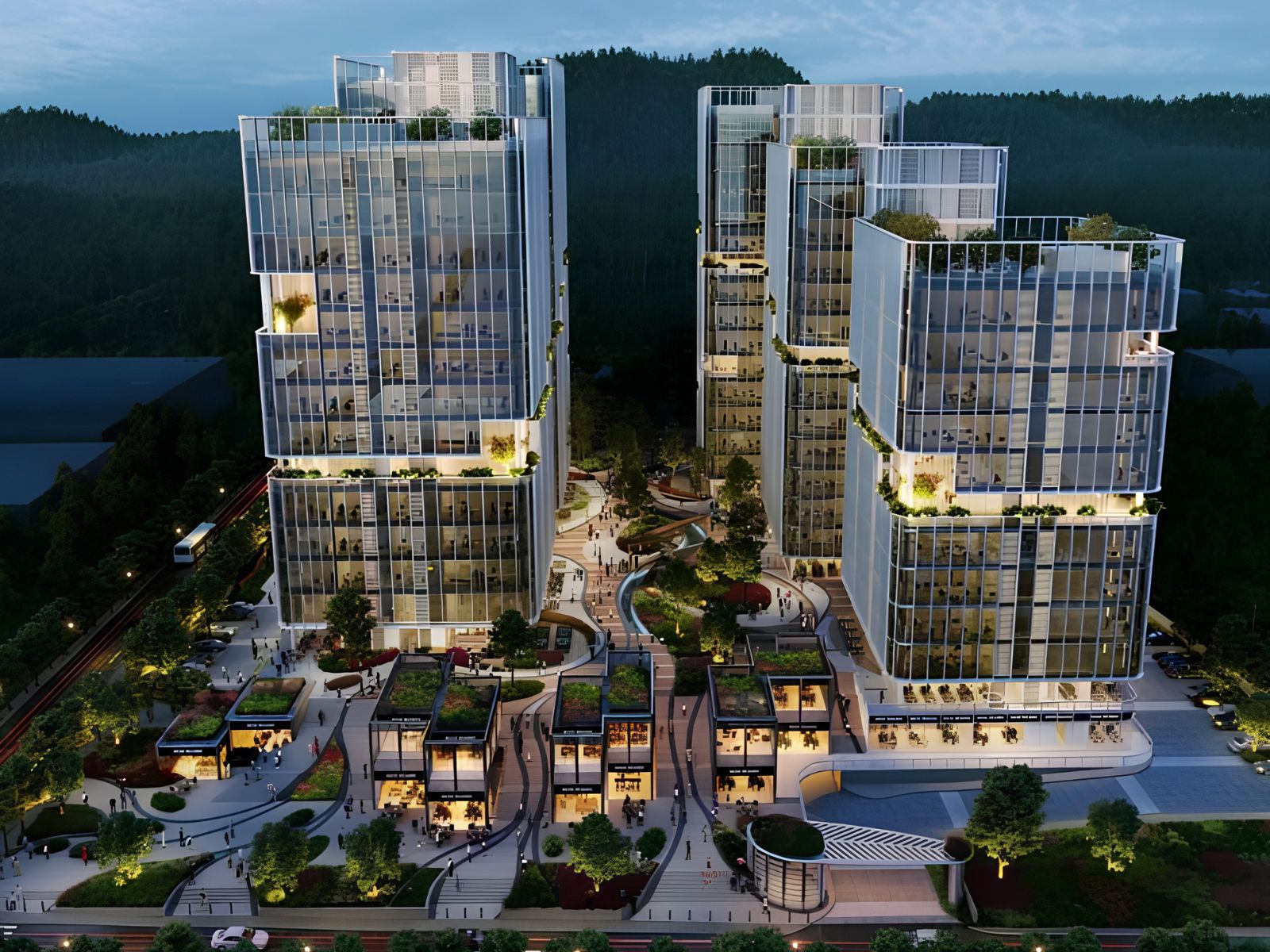 Office Spaces in Wagle Estate Thane | Sunrise Corporate Park