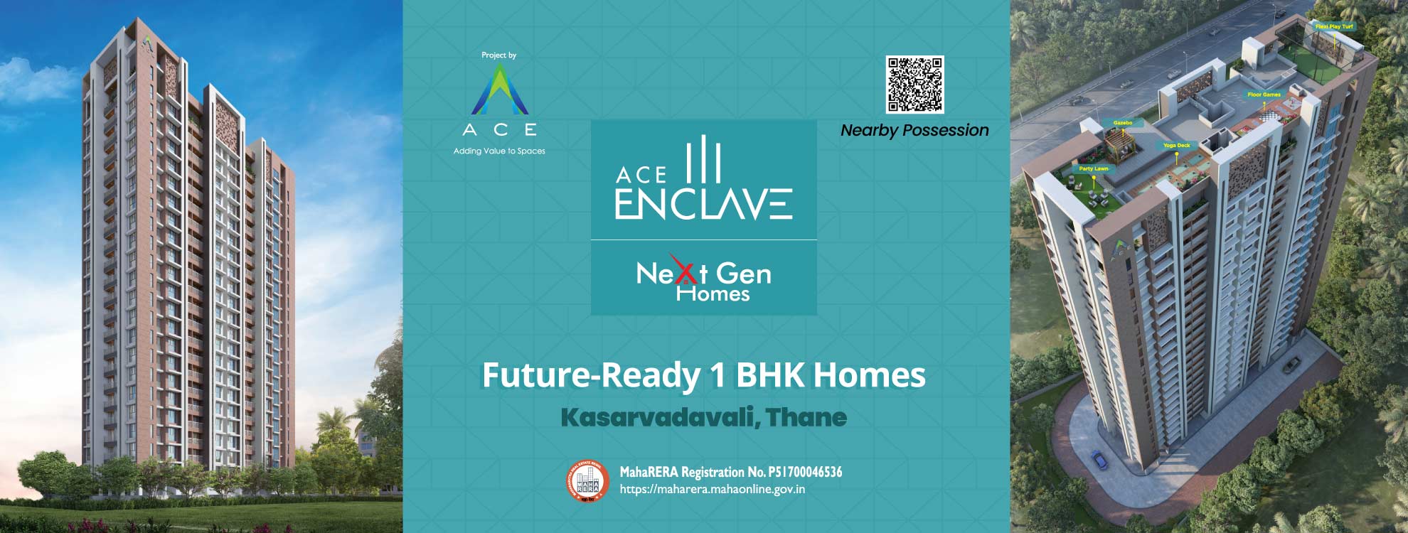 Ace Enclave Kasarvadavali Thane | 1 & 2 BHK Flat