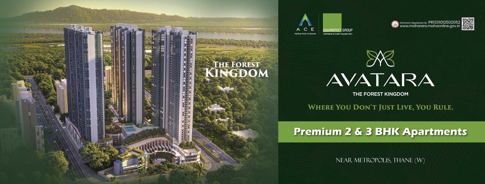 The Forest Kingdom Premium 2 & 3 BHK Flats