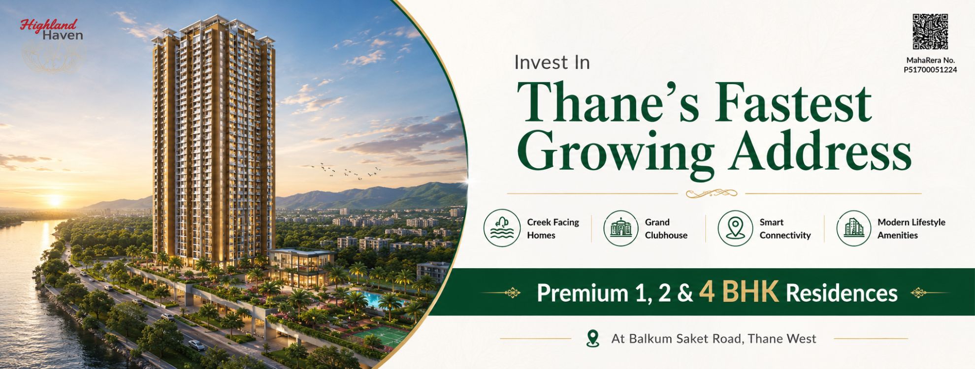 Highland Haven Thane | 1,2 BHK & Jodi Homes