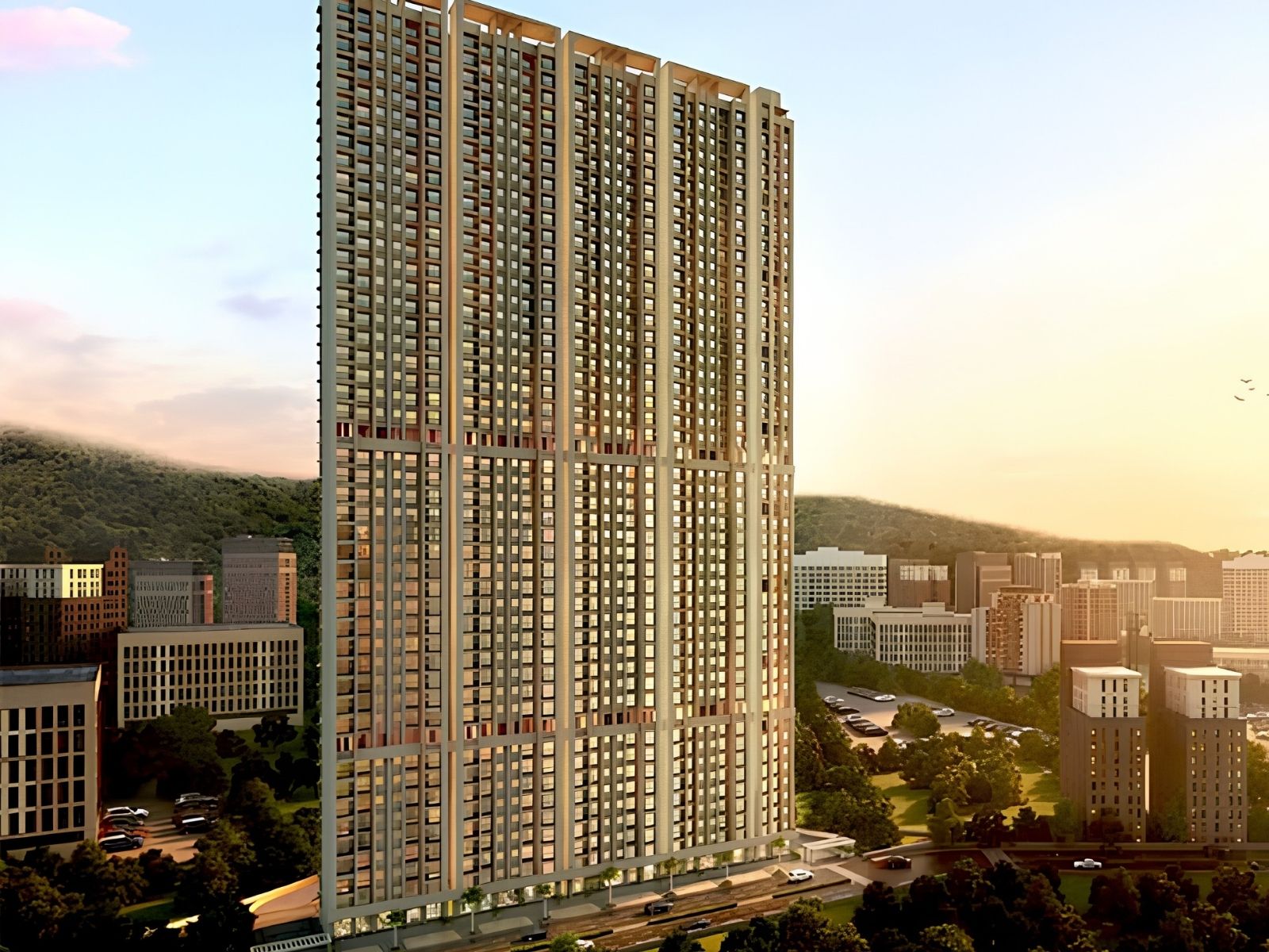 Raunak 108 Thane – 1BHK Fully Furnished Apartments in Kasarvadavli photo 1